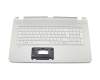 Tastatur (DE) - silber - BeatsAudio für HP Pavilion 17-f100