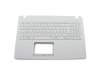 Tastatur inkl. Topcase DE (deutsch) weiß/weiß inkl. ODD-Halterung original für Asus VivoBook R540SA