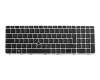 Tastatur DE (deutsch) schwarz mit Backlight und Mouse-Stick original für HP Spectre Pro x360 G2