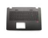 13NB0941AP0901 Original Asus Tastatur inkl. Topcase CH (schweiz) schwarz/schwarz mit Backlight