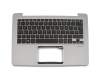 13NB0CW1AM0411 Original Asus Tastatur inkl. Topcase SP (spanisch) schwarz/silber mit Backlight