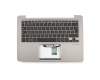 Tastatur inkl. Topcase FR (französisch) schwarz/grau original für Asus ZenBook UX310UF