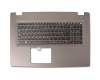 Tastatur, (DE) Topcase (Backlight) für Acer Aspire E5-752