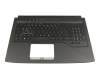 Tastatur inkl. Topcase DE (deutsch) schwarz/schwarz mit Backlight Carbon original für Asus ROG Strix GL503VM