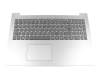 Tastatur inkl. Topcase DE (deutsch) grau/silber original für Lenovo IdeaPad 330-15ICN (81EY)