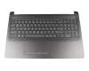 Tastatur inkl. Topcase DE (deutsch) schwarz/schwarz (Welle) original für HP 15-bs000