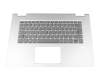 AM27G000A10 Original Lenovo Tastatur inkl. Topcase DE (deutsch) grau/silber mit Backlight