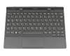 Tastatur inkl. Topcase DE (deutsch) schwarz/schwarz original für Lenovo Tablet 10 (20L3)