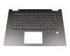 SN20Q40640 Original Lenovo Tastatur inkl. Topcase CH (schweiz) grau/grau mit Backlight