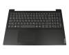 Tastatur inkl. Topcase DE (deutsch) grau/schwarz original für Lenovo IdeaPad S145-15IIL (82HB/81W8/82DJ)