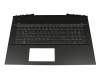 L58644-041 Original HP Tastatur inkl. Topcase DE (deutsch) schwarz/wei&szlig;/schwarz