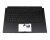 Tastatur inkl. Topcase DE (deutsch) schwarz/schwarz mit Backlight original für Asus ROG Zephyrus G15 GA502IU