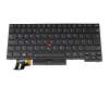 Tastatur UK (englisch) schwarz mit Backlight und Mouse-Stick original für Lenovo ThinkPad P14s Gen 1 (20Y1/20Y2)