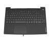 Tastatur inkl. Topcase DE (deutsch) schwarz/grau mit Backlight Fingerprint original für Lenovo IdeaPad 5-15ITL05 (82FG)