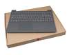 Tastatur inkl. Topcase UK (englisch) grau/grau original für Lenovo V155-15API (81V5)