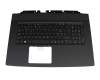 6B.G6TN1.025 Original Acer Tastatur inkl. Topcase SF (schweiz-franz&ouml;sisch) schwarz/schwarz mit Backlight