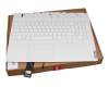 5CB1C74876 Original Lenovo Tastatur inkl. Topcase DE (deutsch) wei&szlig;/wei&szlig; mit Backlight