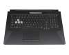 0KNR0-661VUS00 Original Asus Tastatur inkl. Topcase US (englisch) schwarz/wei&szlig;/schwarz mit Backlight