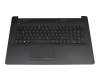 Tastatur inkl. Topcase DE (deutsch) schwarz/schwarz (PTP/DVD) für HP 17-by2000