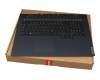 Tastatur inkl. Topcase DE (deutsch) schwarz/blau mit Backlight original für Lenovo Legion 5-17ACH6H (82JY)