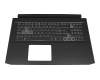 6B.QCUN2.015 Original Acer Tastatur inkl. Topcase CH (schweiz) schwarz/wei&szlig;/schwarz mit Backlight