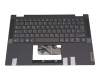 Tastatur inkl. Topcase DE (deutsch) dunkelgrau/grau (platinum grey) für Lenovo IdeaPad Flex 5-14ARE05 (82DF)