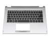 Tastatur inkl. Topcase DE (deutsch) schwarz/silber original für Acer Spin 3 (SP314-21N)