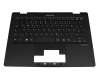 Tastatur inkl. Topcase DE (deutsch) schwarz/schwarz für Emdoor YS11G