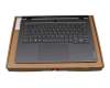Tastatur inkl. Topcase DE (deutsch) grau/grau mit Backlight original für Lenovo Legion Slim 5-14APH8 (82Y5)
