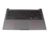 Tastatur inkl. Topcase DE (deutsch) schwarz/grau original für Samsung Galaxy Book2 15 (NP750XEE)