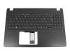 Tastatur inkl. Topcase SF (schweiz-französisch) schwarz/schwarz original für Acer Aspire 3 (A315-42)