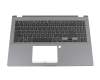 Tastatur inkl. Topcase DE (deutsch) schwarz/grau original für Asus Pro P3540FA