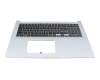 Tastatur inkl. Topcase DE (deutsch) schwarz/grau original für Asus M1702QA