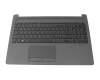 Tastatur inkl. Topcase CH (schweiz) schwarz/schwarz original für HP 250 G7