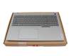 Tastatur inkl. Topcase DE (deutsch) dunkelgrau/grau mit Backlight original für Lenovo ThinkBook 16 G6 ABP (21KK)