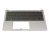 Tastatur inkl. Topcase US (englisch) schwarz/grau mit Backlight original für Asus UM3504DA