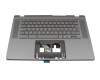 Tastatur inkl. Topcase DE (deutsch) anthrazit/anthrazit original für Acer Chromebook 515 (CB515-2H)