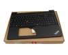 Tastatur inkl. Topcase DE (deutsch) schwarz/schwarz mit Backlight und Mouse-Stick original für Lenovo ThinkPad E16 G2 (21M5)