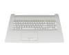 6070B1714503 Original HP Tastatur inkl. Topcase DE (deutsch) silber/silber (PTP)