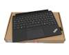 Tastatur DE (deutsch) schwarz mit Backlight und Mouse-Stick original für Lenovo ThinkPad X12 Detachable Gen 2 (21LK/21LL)