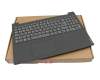 Tastatur inkl. Topcase DE (deutsch) grau/schwarz (rau) original für Lenovo IdeaPad S145-15IWL (81MV/81S9)