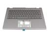 6B.KHKN7.011 Original Acer Tastatur inkl. Topcase DE (deutsch) grau/grau mit Backlight