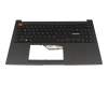 Tastatur inkl. Topcase DE (deutsch) schwarz/schwarz mit Backlight original für Asus K3502ZA