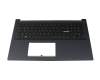 90NB10F2-R32GE0 Original Asus Tastatur inkl. Topcase DE (deutsch) schwarz/schwarz mit Backlight