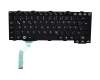 Tastatur DE (deutsch) schwarz original für Fujitsu LifeBook P701