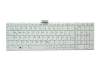 Tastatur DE (deutsch) weiß original für Toshiba Satellite C850D
