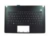 Tastatur inkl. Topcase DE (deutsch) schwarz/schwarz original für Asus X301A