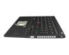 102-18F86LHC01C Original Lenovo Tastatur inkl. Topcase FR (französisch) schwarz/schwarz mit Backlight und Mouse-Stick