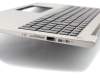 13GNWO1AM0421 Original Asus Tastatur inkl. Topcase DE (deutsch) schwarz/silber mit Backlight