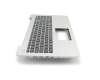 13N-R8A0C01 Original Asus Tastatur inkl. Topcase DE (deutsch) schwarz/silber
